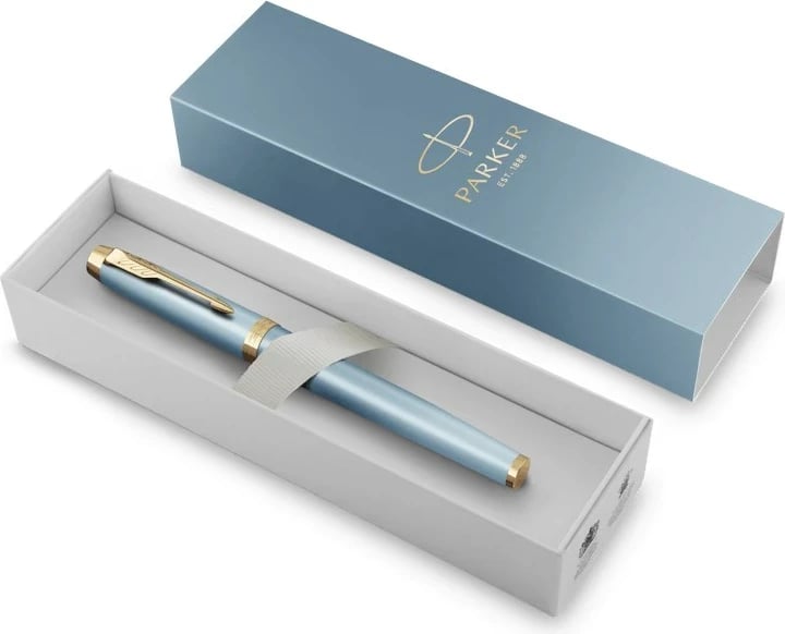 Stilolaps Parker IM, Metal, Blu