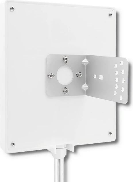Antene Qoltec 57022 5G, 14 dBi, e bardhë
