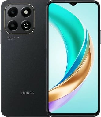 Celular Honor X6b, 128GB, 4GB RAM, 50MP, Android 14, e zezë