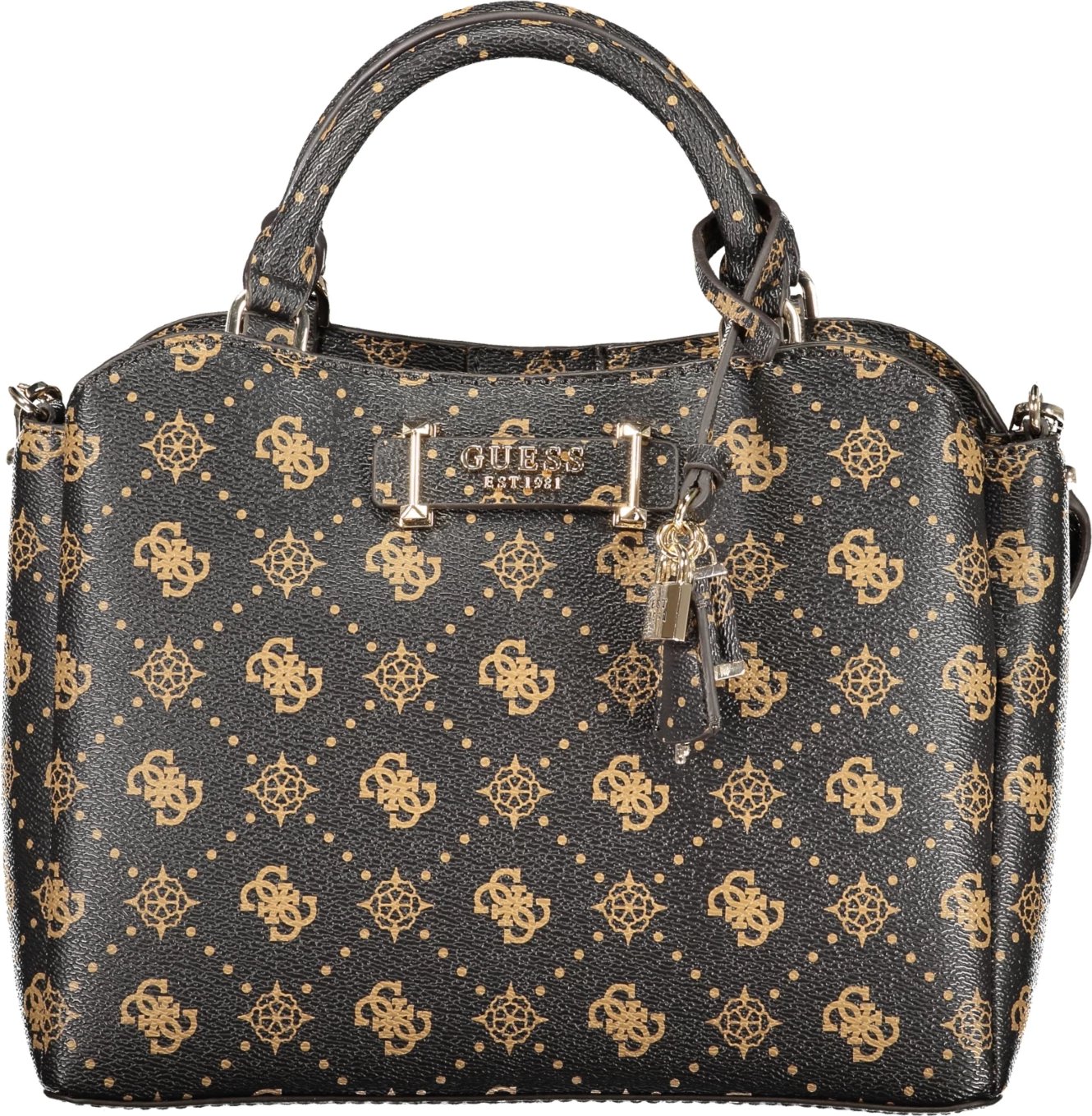 Çantë GUESS JEANS Silia femra, kafe