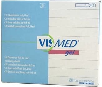Gel për sy VISMED, 20 monodoza, unisex