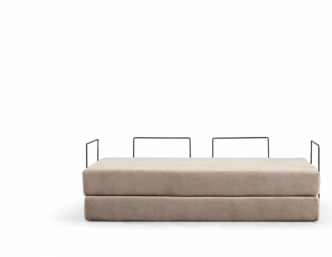 Divan-krevat 2 vende, Atelier del Sofa, Via Con, ngjyrë ecru