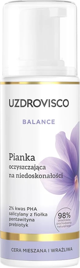 Shkumë pastruese për femra UZDROVISCO Balance, 150ml