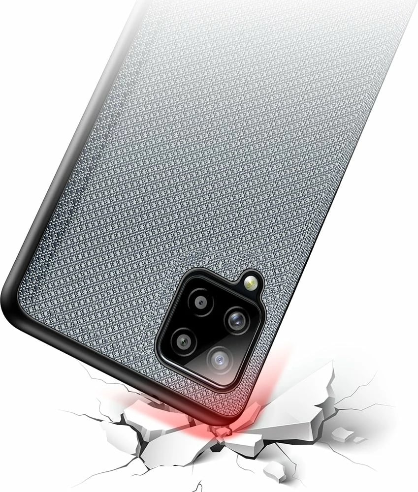 Mbështjellës Dux Ducis Fino për Samsung Galaxy A42 5G, najlon, gri