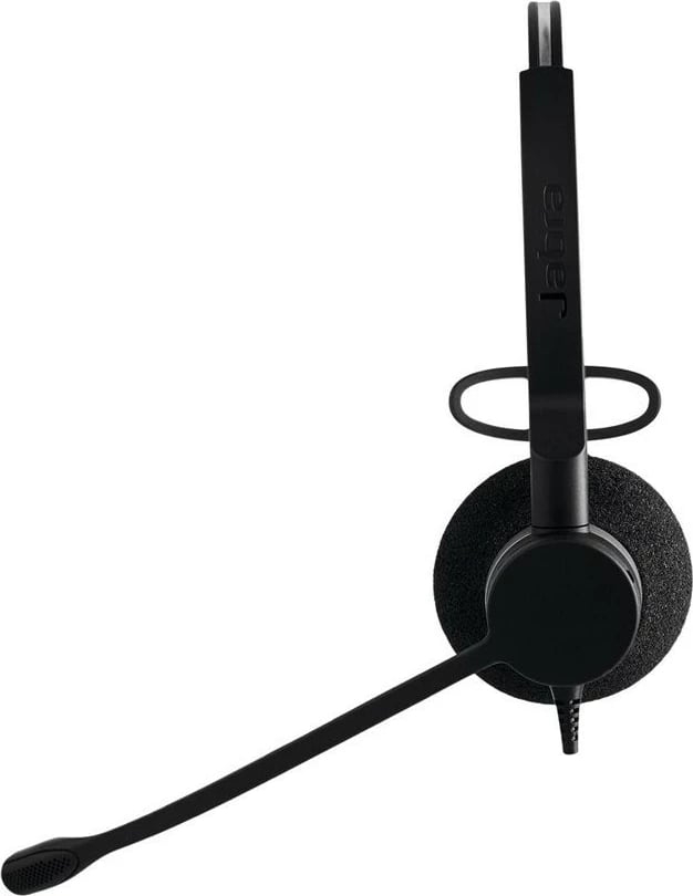 Kufje Jabra Biz 2300 Mono USB-C MS, me kabllo, për zyrë/qendër thirrjesh, e zezë