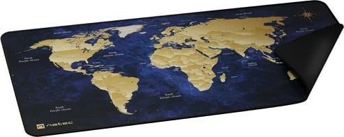 Mauspad Natec World Deep Blue NPO-2243, 800x400 mm, Blu