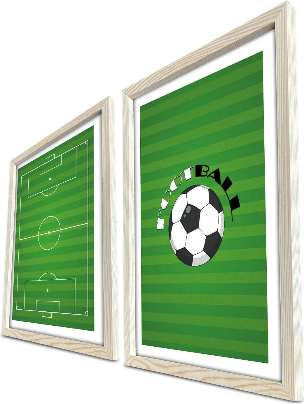 Pikturë dekorative me kornizë MDF (2 copë), Wallity, 2P3853KCT-007