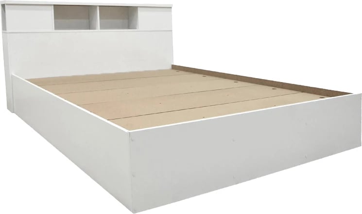 Set dhome gjumi Olympus, ngjyrë e bardhë, shtrat 140x200cm, 3 copë