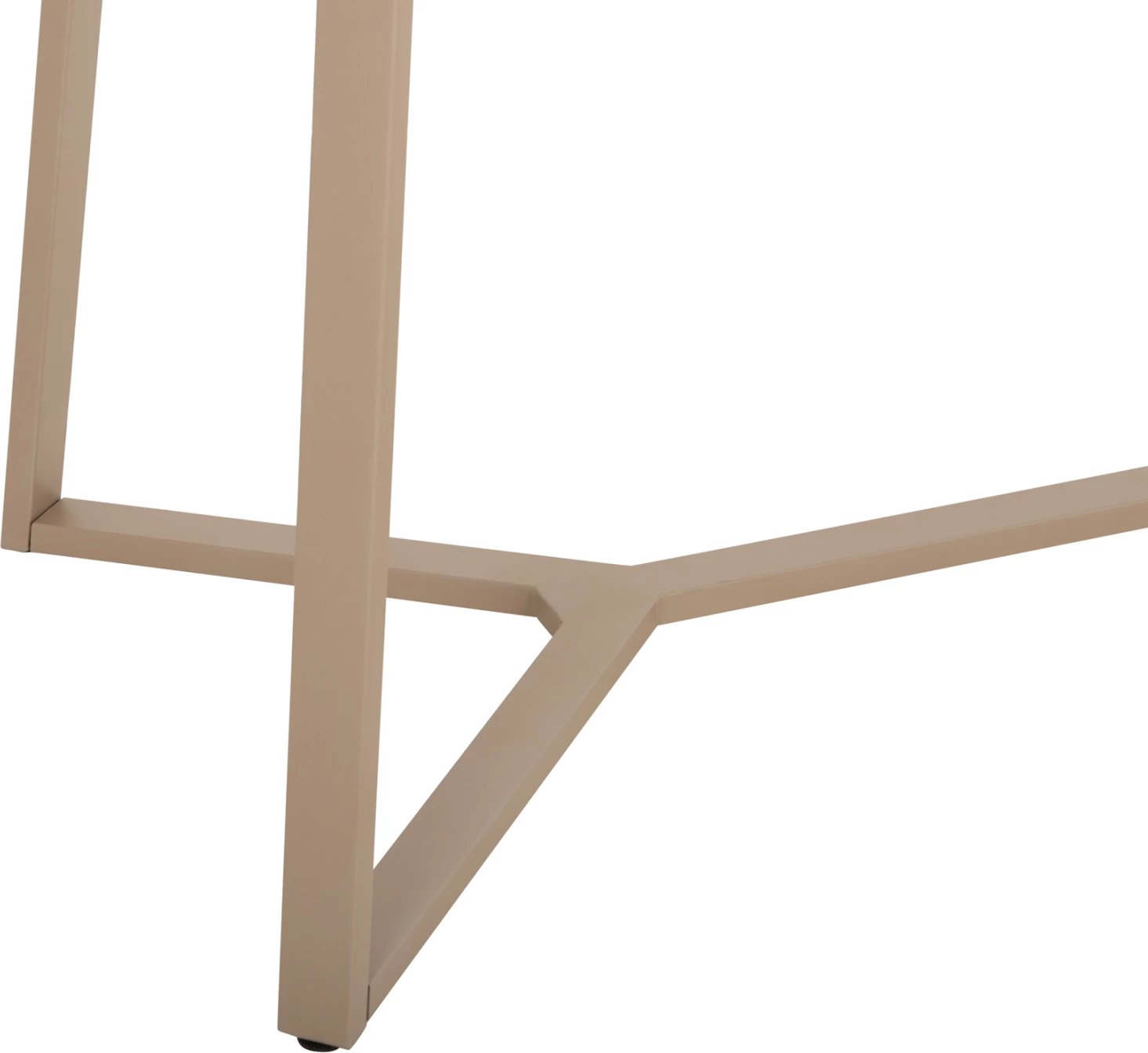 Kornizë metalike për tavolinë, ngjyrë kapuçino mat, FH471.25, 111x60x71cm