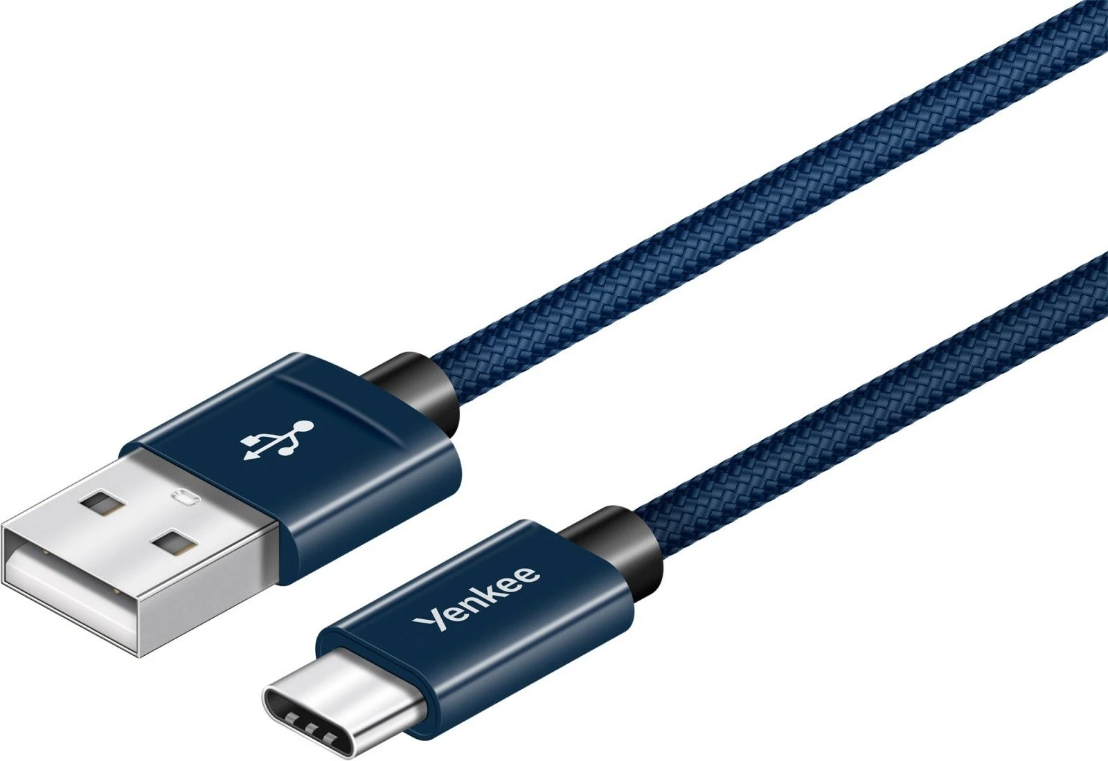 Kabllo USB Type-A në USB Type-C YENKEE YCU 302BE, 1m, Blu e errët Kabllo USB Type-A në USB Type-C YENKEE YCU 302BE, 1m, Blu e errët