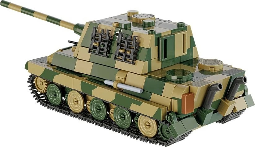 Set ndërtimi Cobi Klocki Panzerjäger Tiger Ausf. B Jagdtiger, 528 pjesë, kamuflazh