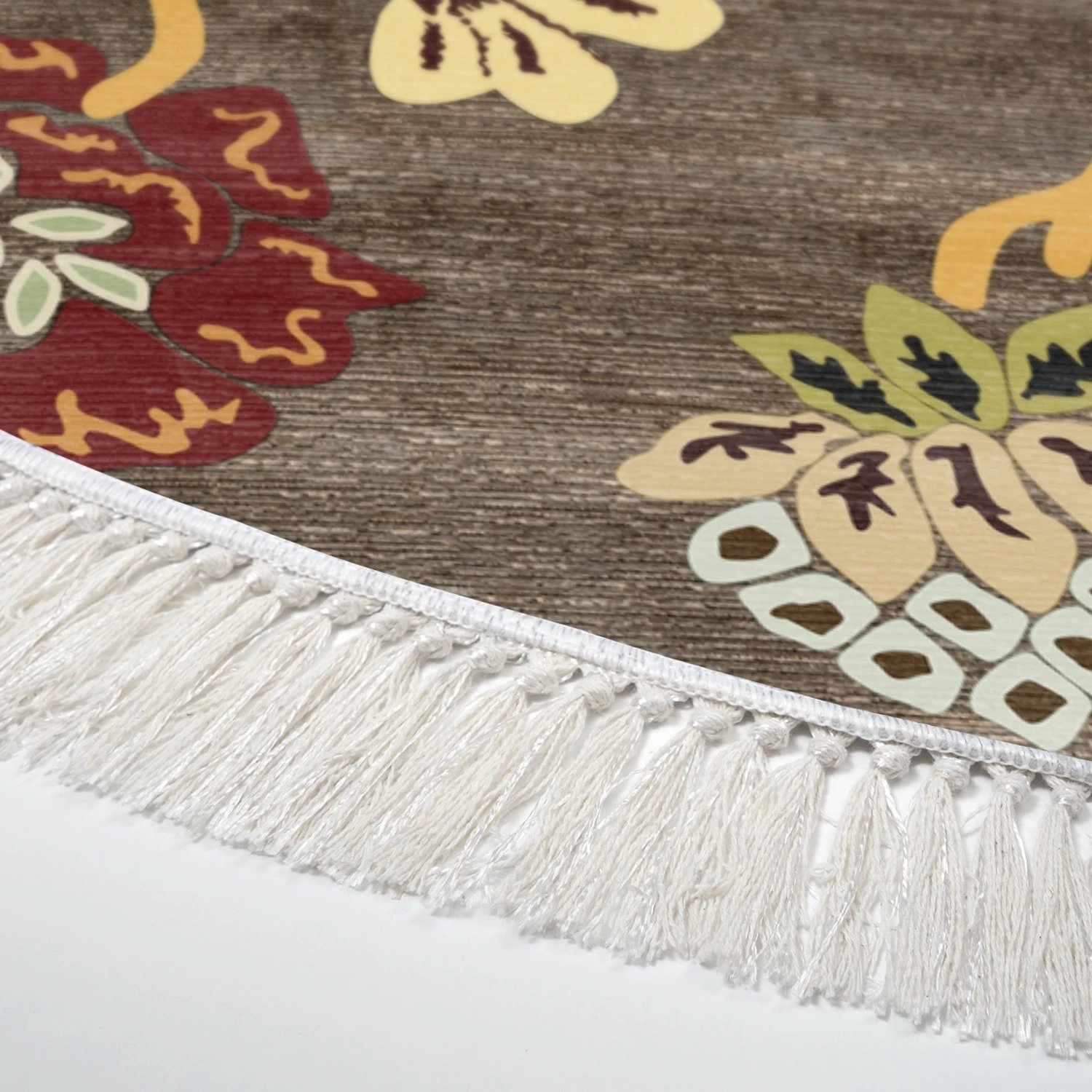 Qilim rrumbullakët, ngjyrë kafe, Conceptum Hypnose, Mu176, 90cm