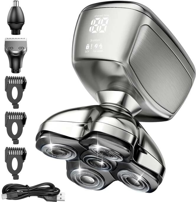 Trimmer trupit Kensen 6D, model 05-KGTJ41-10A, argjendtë