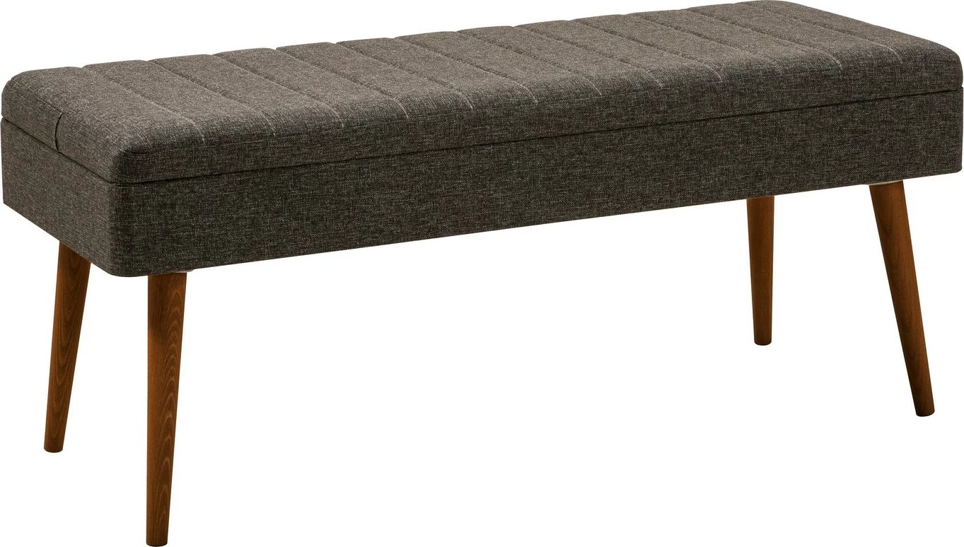 Set tavoline me karrige dhe konsolë, zgjatues, 5 pjesë, Skye Decor, Vina 02 1053, ngjyrë arre dhe antracit