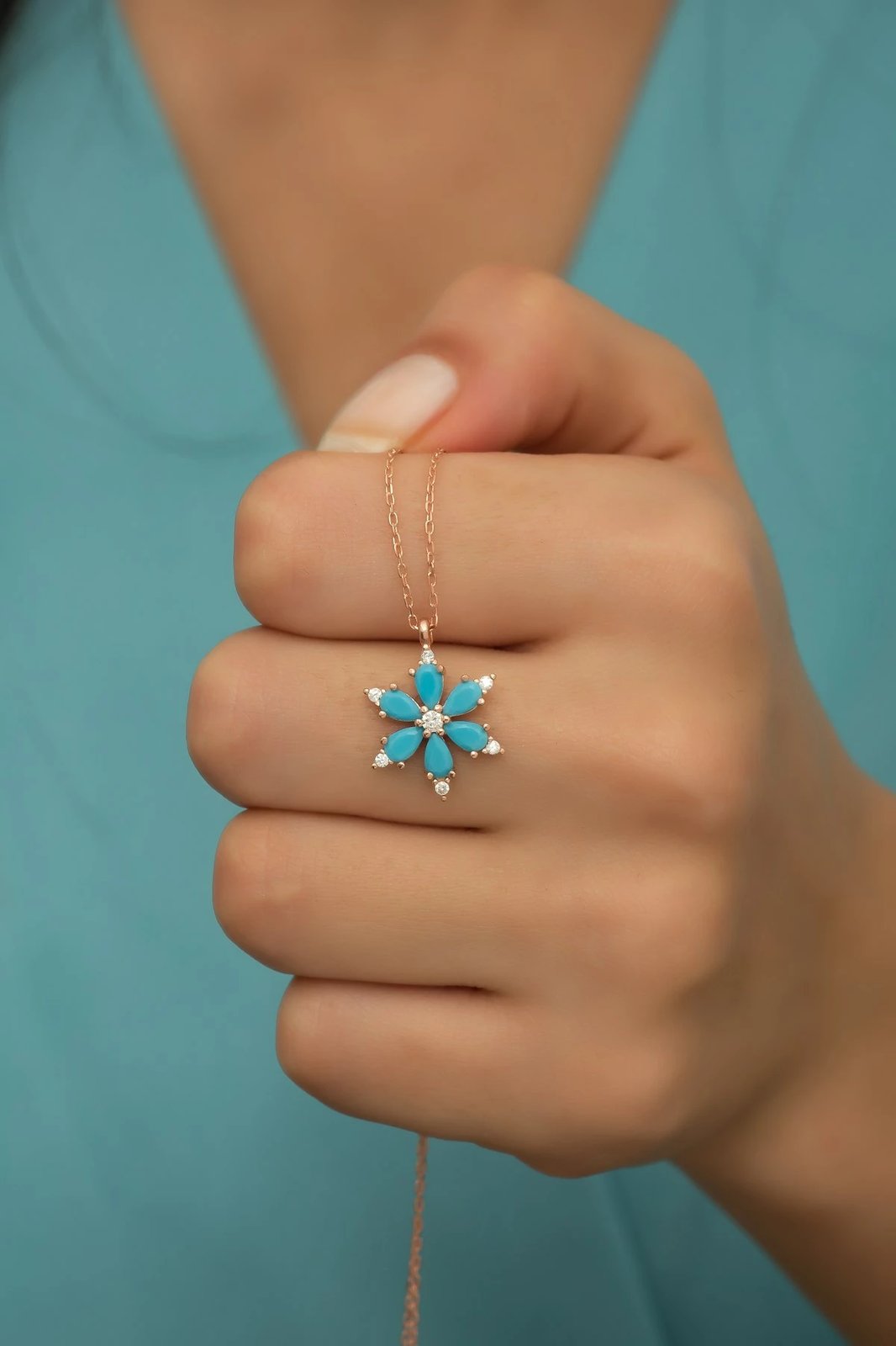 Qafore argjendi, ngjyrë rozë e kaltër, Jumeon, NRZ99720