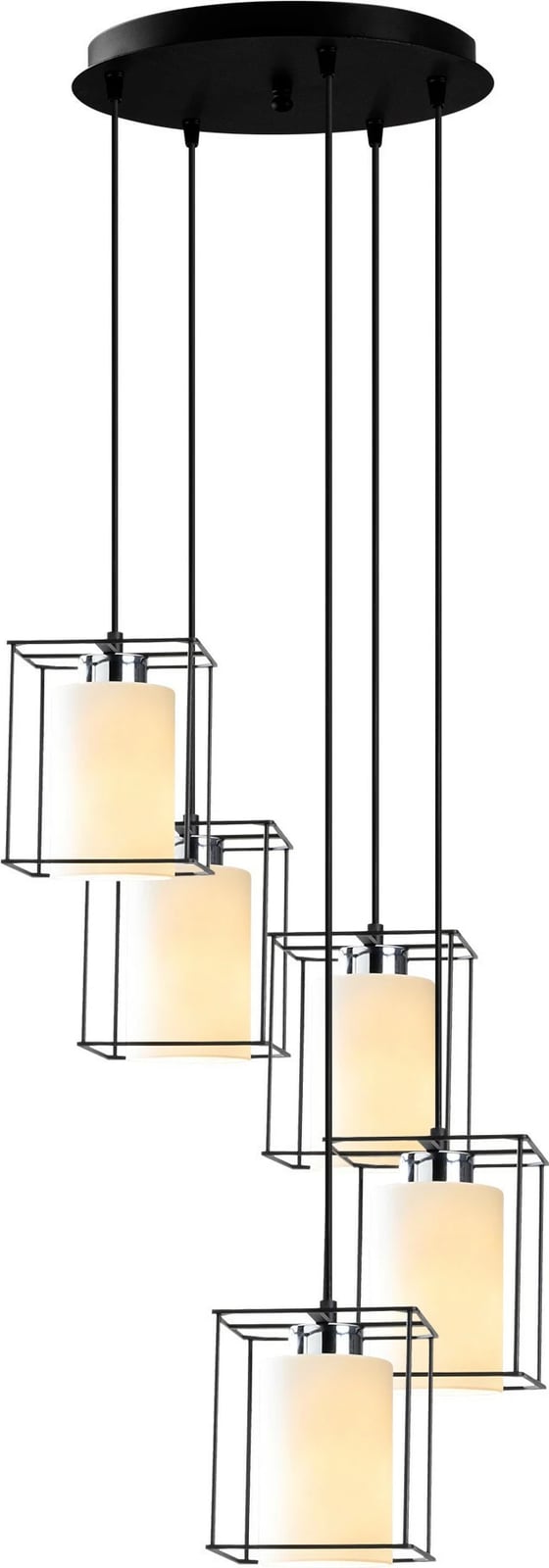 Llambë varëse Swank, e zezë, Opviq, 702-5S2