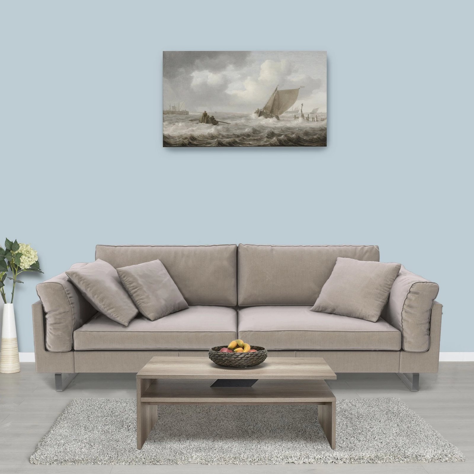 Tavolinë kafeje Hanah Home, Shp-645-Tt-1, ngjyrë arre e çelët