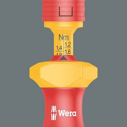 Set veglash Wera 05006609001, 16 copë, me mbështjellës, e zezë