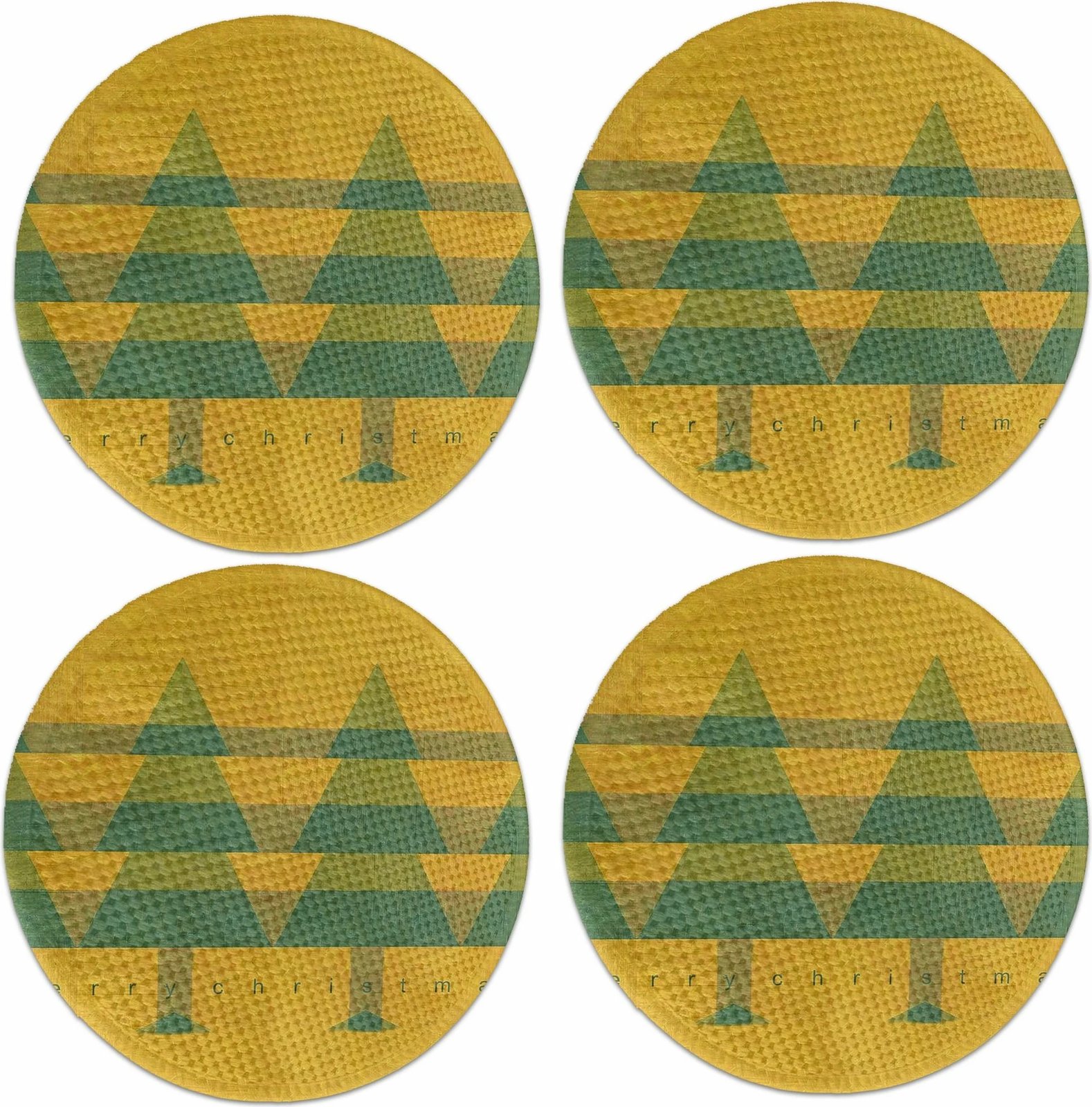 Ndamëse tavoline Hermia Concept, shumëngjyrëshe, 37cm, 4 copë