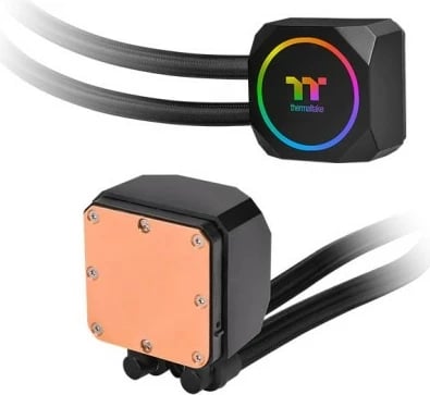 Kasë ftohëse me ujë Thermaltake TH420 ARGB, 3x140mm, bllok bakri