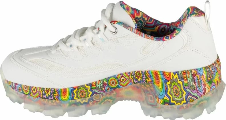 Atlete Skechers për femra, të bardha