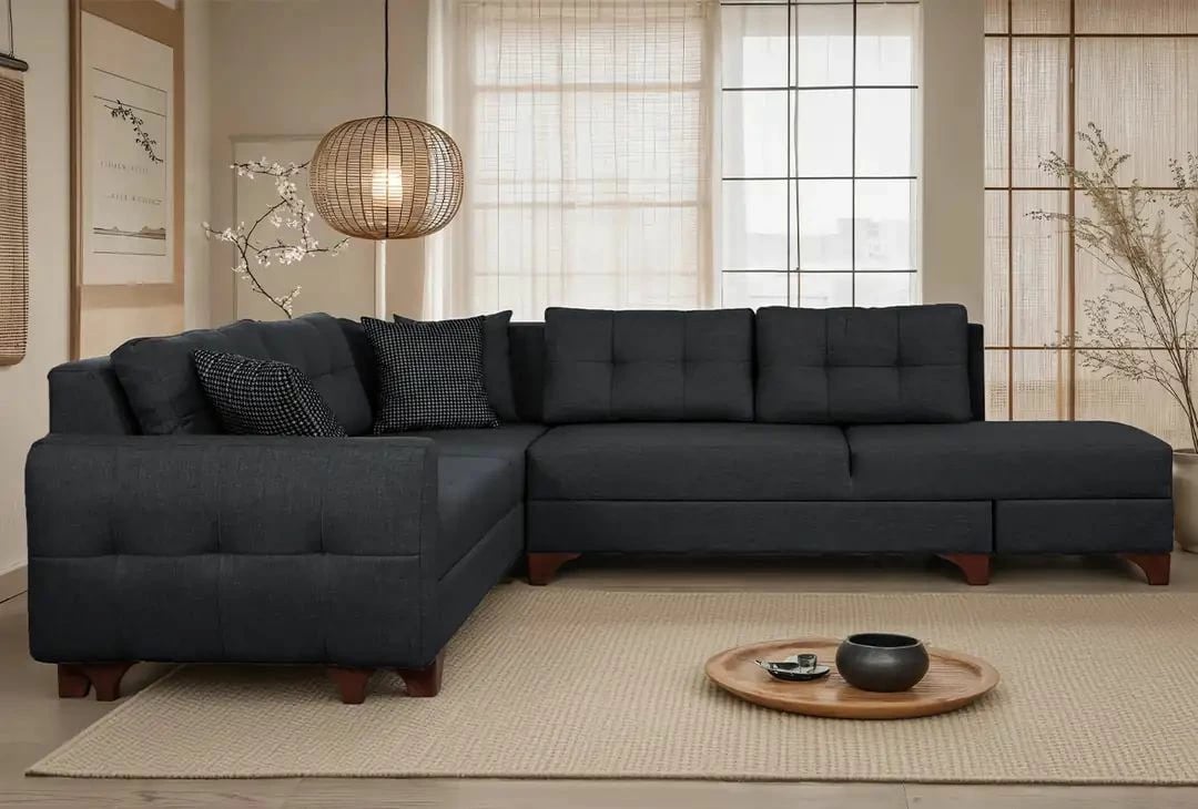 Këndore C-Loft, ngjyrë antracit, Atelier del Sofa