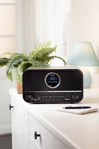 Radio retro, Adler, CR 1182, DAB+ FM CD Bluetooth USB AUX 2x15W stereo, kafe