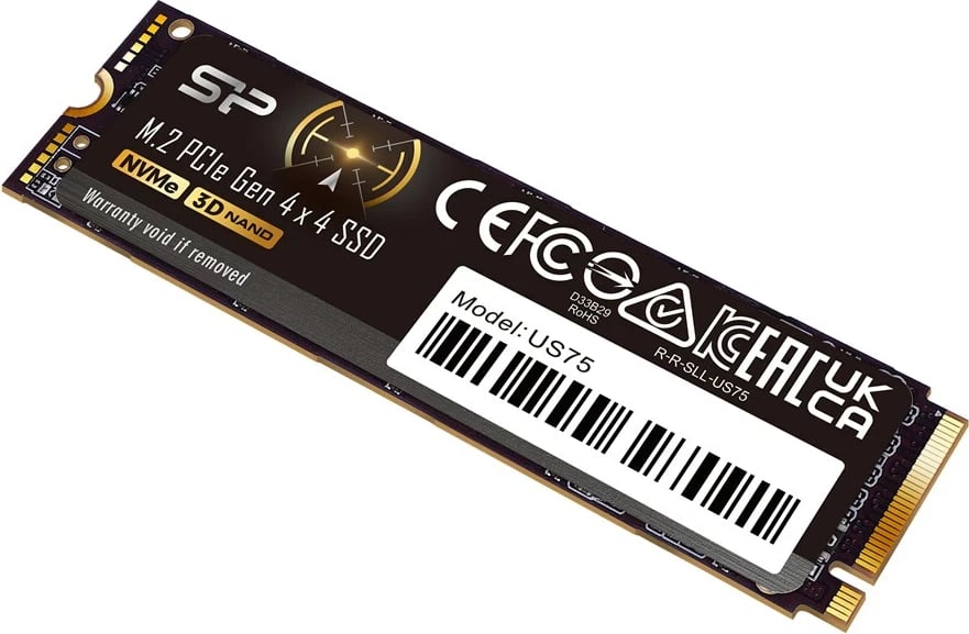 SSD Silicon Power US75, 2 TB, M.2, PCI Express 4.0, i zi