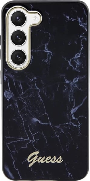 Mbështjellës Guess GUHCS23SPCUMAK për Samsung Galaxy S23, hardcase, i zi Mbështjellës Guess GUHCS23SPCUMAK për Samsung Galaxy S23, hardcase, i zi