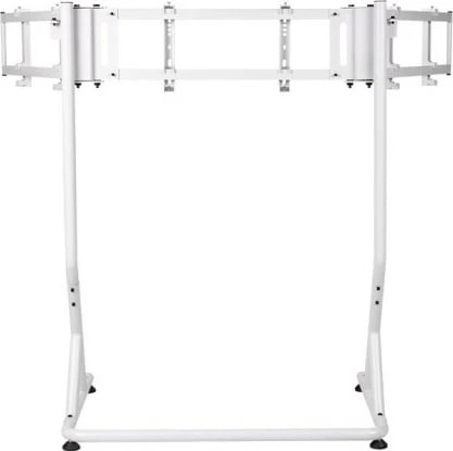 Mbajtës monitorësh Thermaltake Triple Monitor Stand Pro Snow, për 3 ekrane, çelik, i bardhë