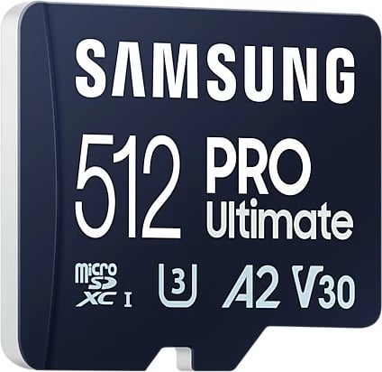 Kartelë MicroSDXC Samsung MB-MY512SB/WW, 512 GB, UHS-I, Blu