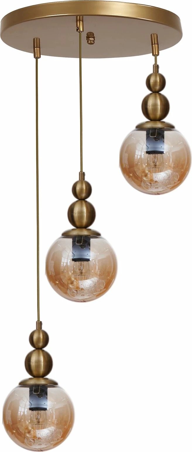 Llambë tavani Opviq, ngjyrë mjaltë dhe ari, 9051-3