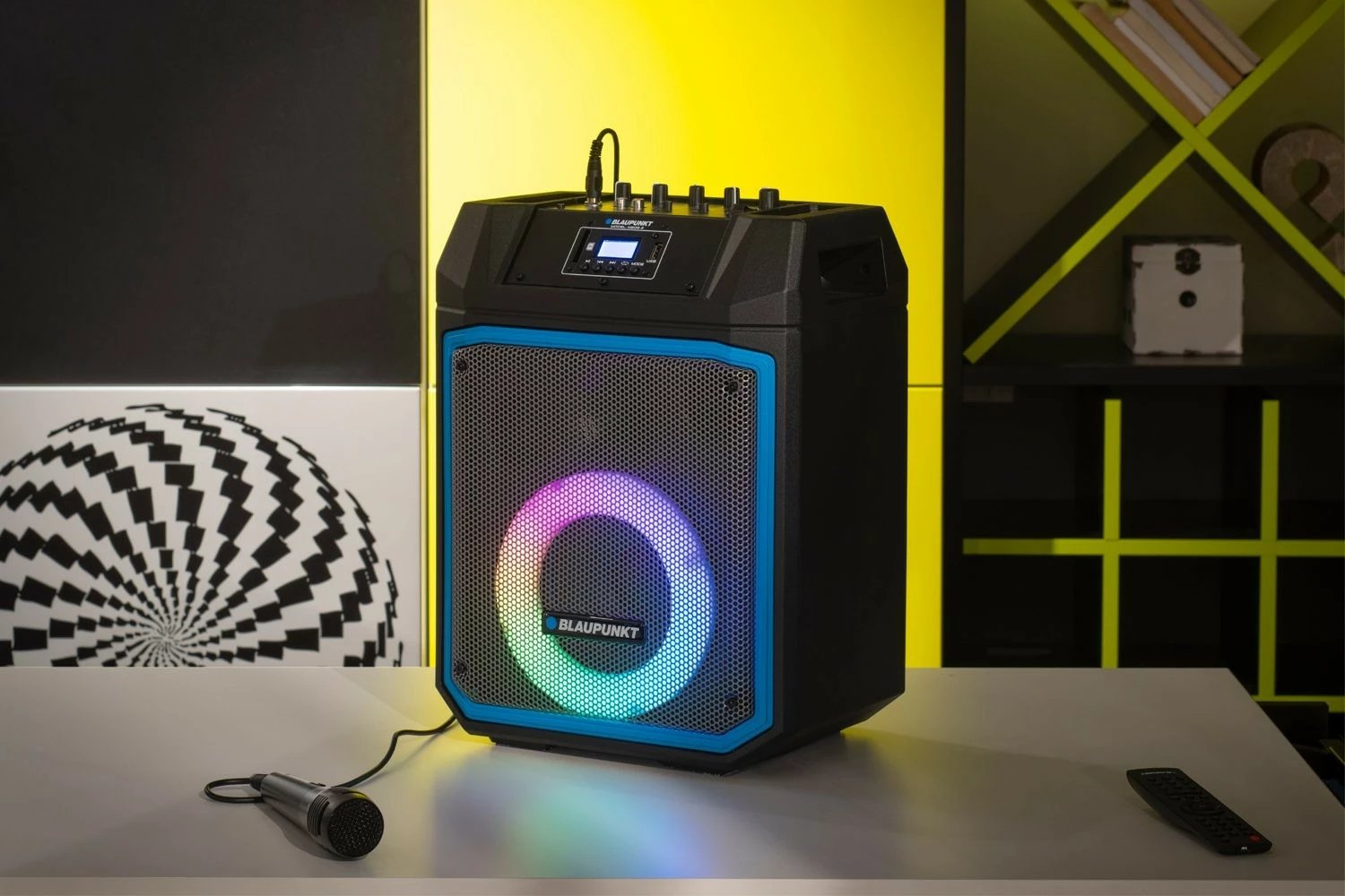 Sistem audio Blaupunkt MB06.2, 500W, Bluetooth, Karaoke, LED, i zi