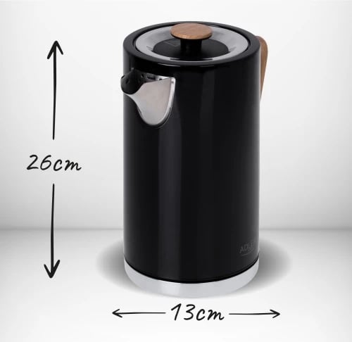 Çajnik elektrik, Adler AD 1347, 1.7 L, STRIX, 1850-2200W, inox, i zi