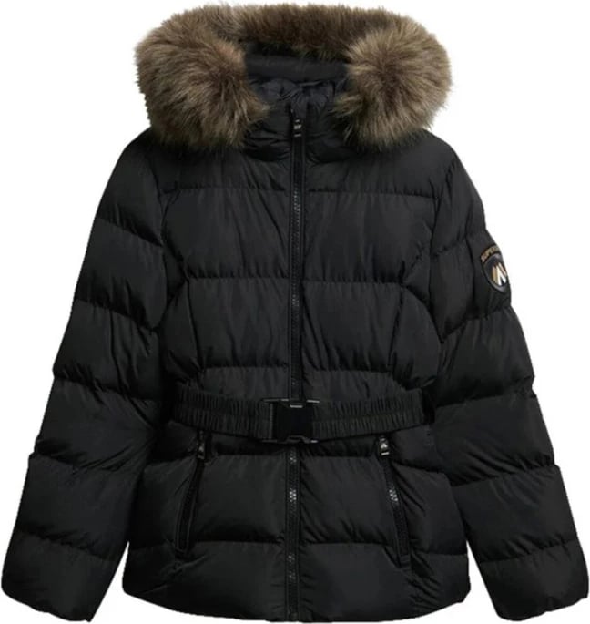 Jakne Superdry femra, e zezë