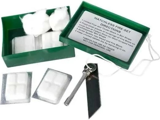 Set për ndezje zjarri BCB CN335, i gjelbër