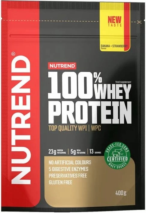 Whey Protein 400g Banane+luleshtrydhe