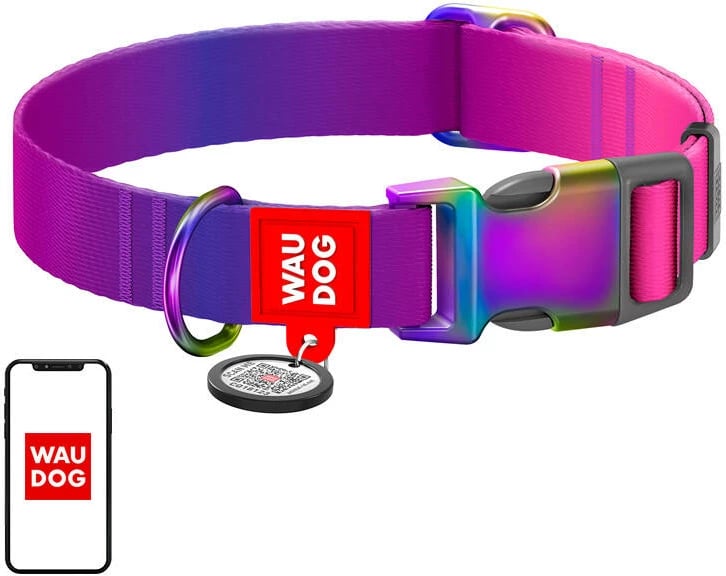 Qafore qeni Waudog, gradient, QR code, XL, vjollcë