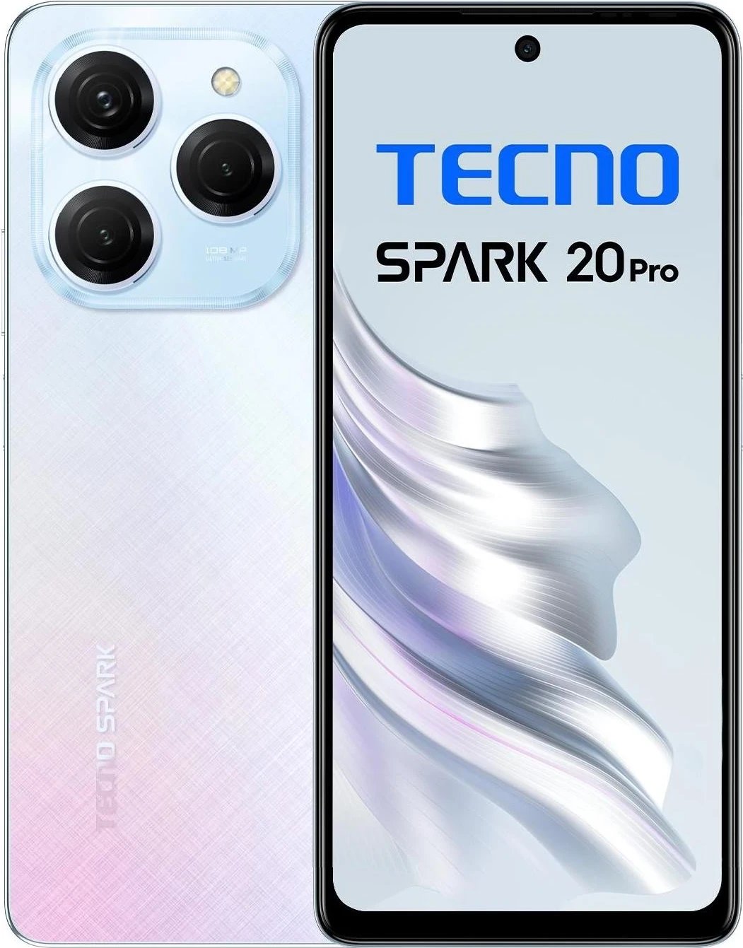 Celular TECNO SPARK 20 Pro, 8/256GB, Frosty Ivory