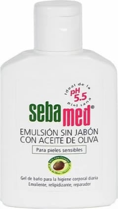 Xhel dushi dhe fytyre unisex Sebamed Olive Liquid, 1000ml