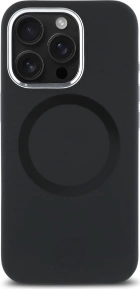 Mbështjellës Mercedes Silicone Tonal Logo MagSafe për iPhone 16 Pro, Zi