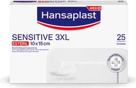 Fasho sterile Hansaplast Sensitive 3XL, 5 copë