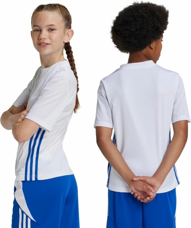 Fanellë për fëmijë adidas, e bardhë