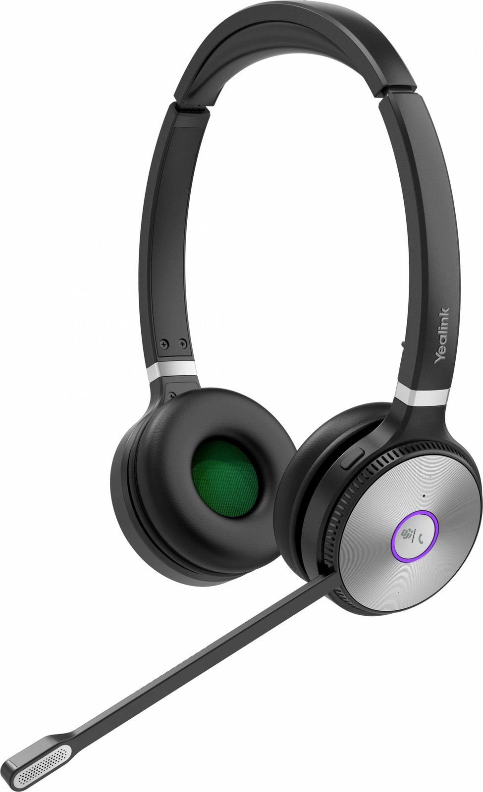 Kufje pa tela Yealink WH62 Dual UC-DECT, Zyrë/Qendër thirrjesh, 20 - 20000 Hz, e zezë Kufje pa tela Yealink WH62 Dual UC-DECT, Zyrë/Qendër thirrjesh, 20 - 20000 Hz, e zezë