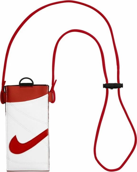 Case telefoni crossbody Nike, bardhë e kuqe