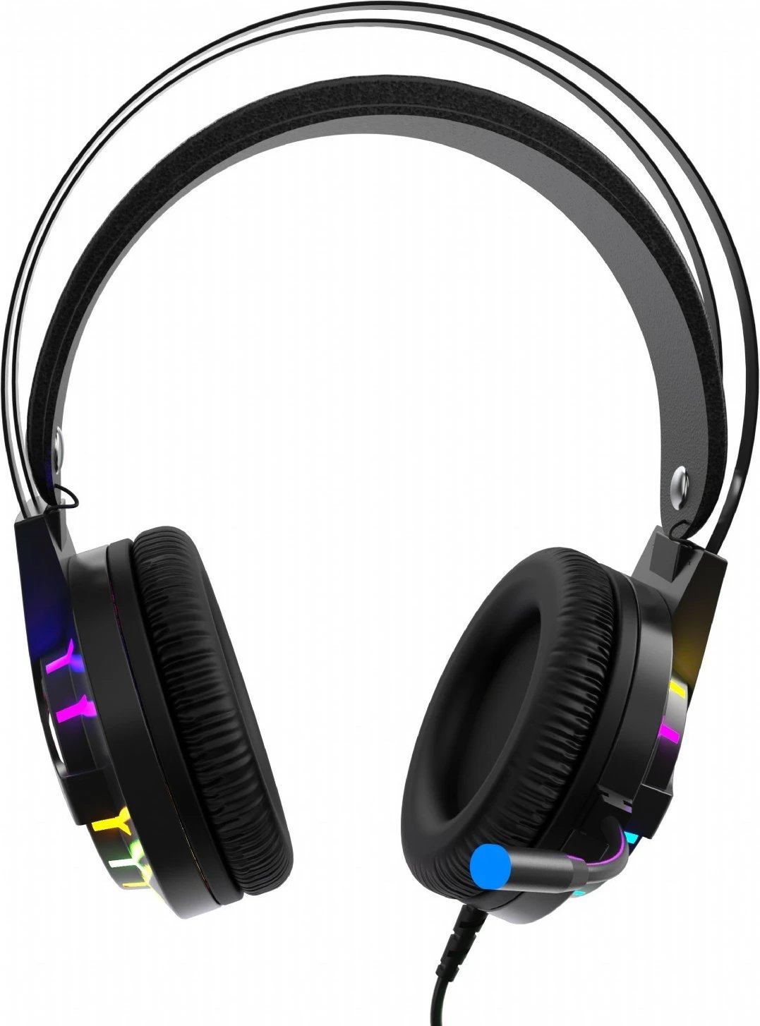 Kufje gaming INCA IGK-TX12, USB, 7.1, RGB-LED, vibrim