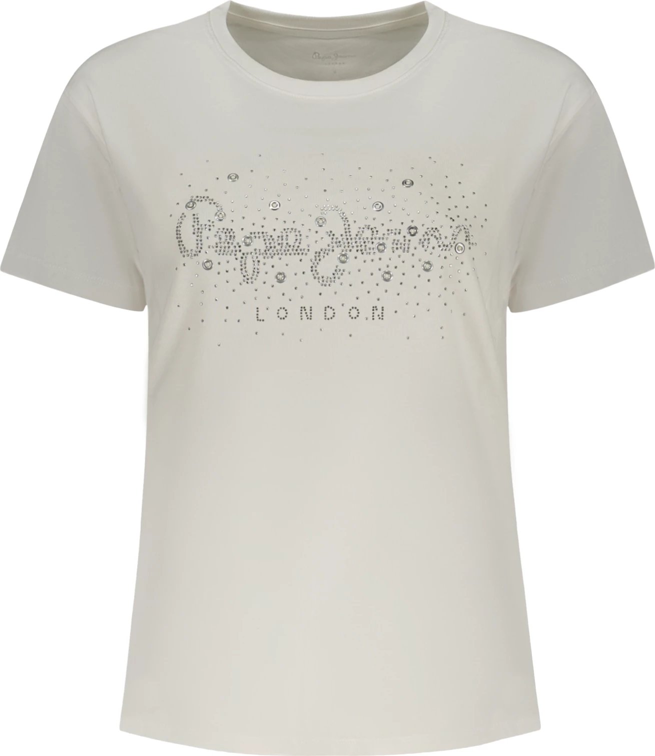 Maicë PEPE JEANS short-sleeve për femra, e bardhë