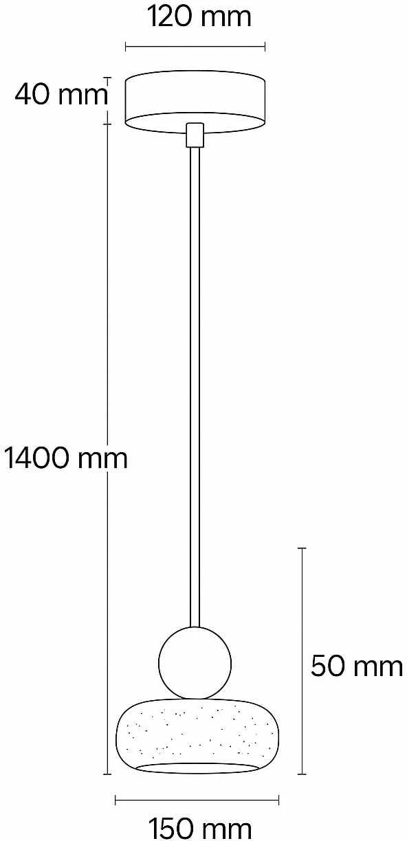 Llambë tavani Opviq, rrumbullake, ngjyrë lisi dhe bezhë