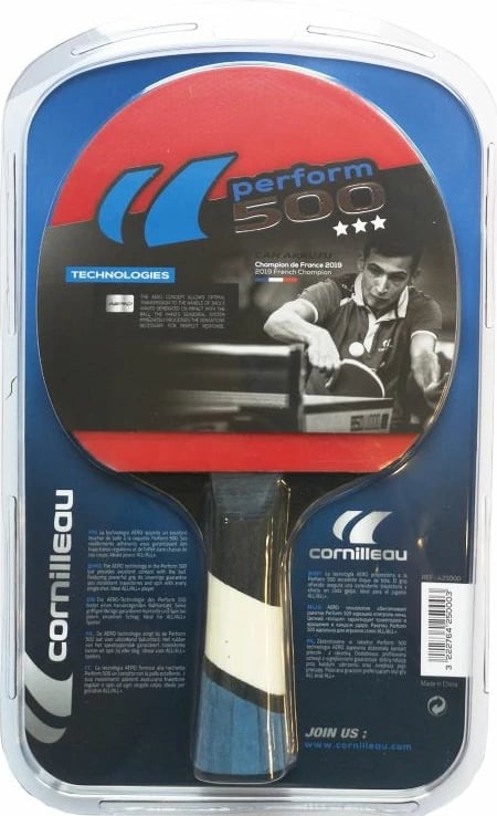 Reket pingpongu Cornilleau për femra dhe meshkuj, i brendshëm Reket pingpongu Cornilleau për femra dhe meshkuj, i brendshëm