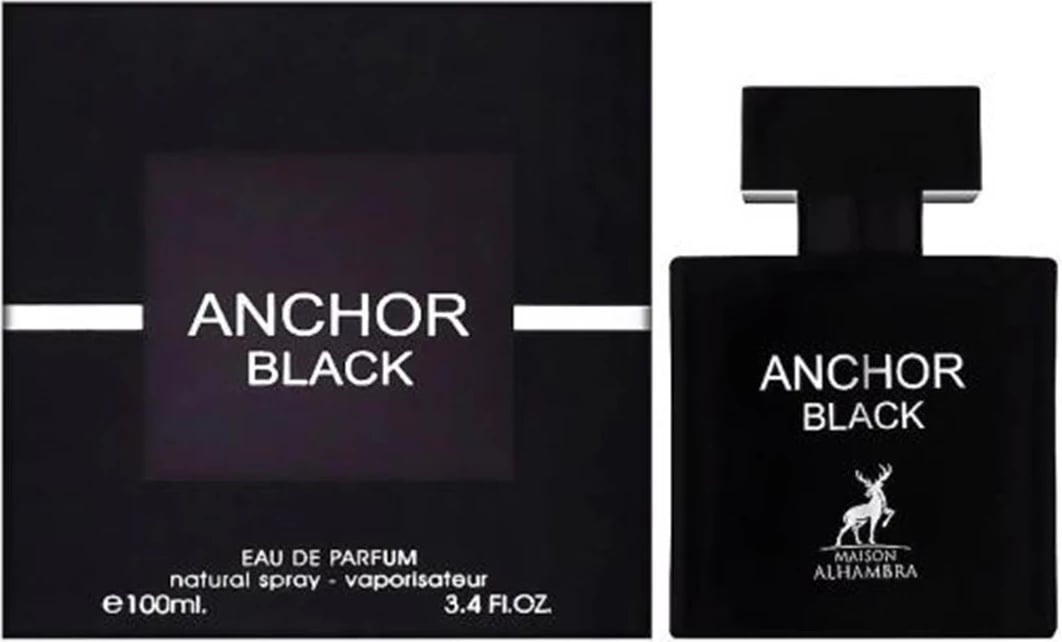 Eau de Parfum unisex Maison Alhambra Anchor Black 100ml